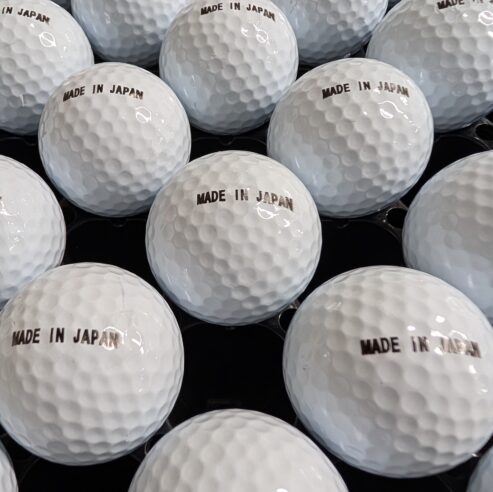 中古レンジボール　ブリジストンツーピース10,000球：Made in japanロゴ入り