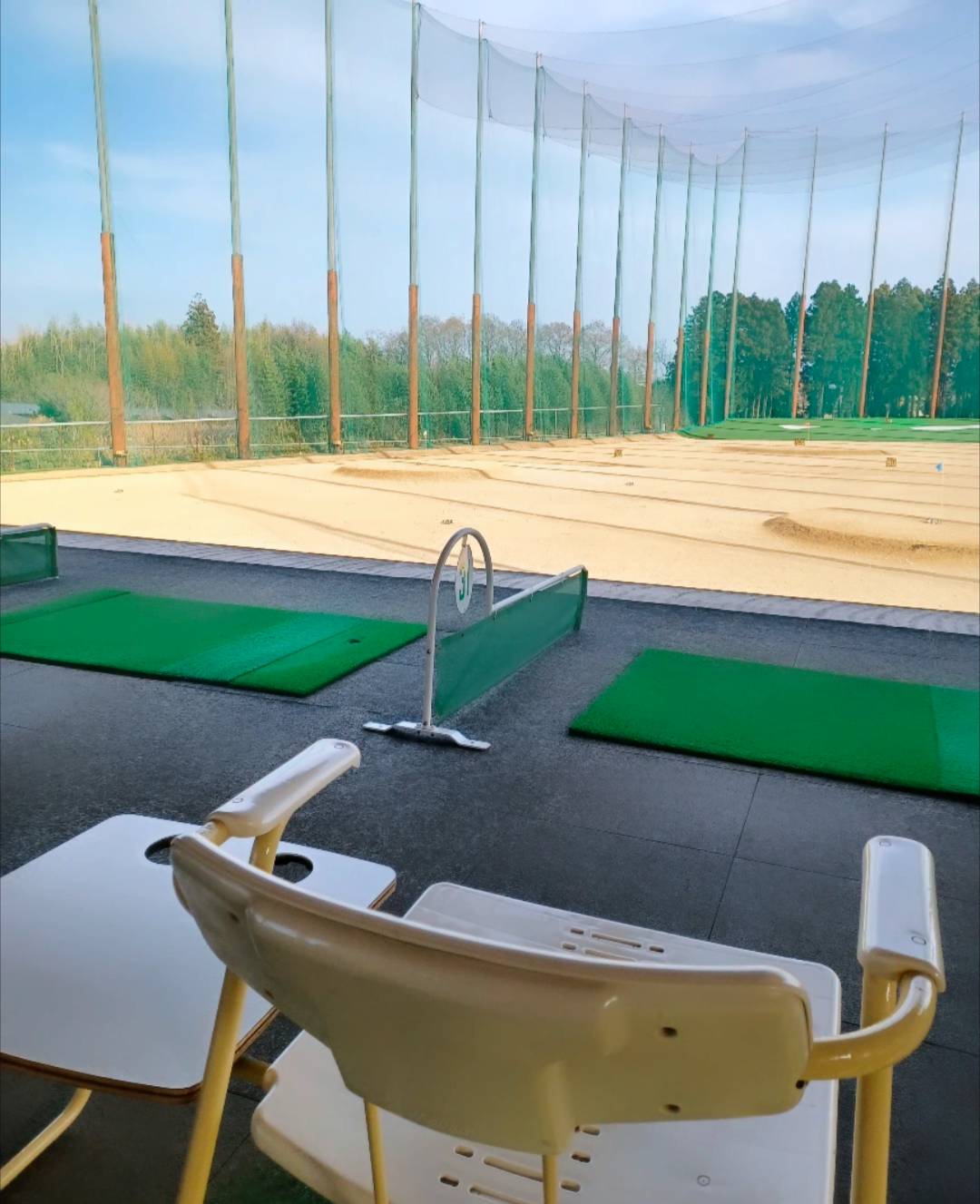 ✨練習場の備品を綺麗に塗装したら…女性のお客様に大好評！その理由とは？